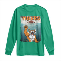 Bengal Tiger Football Long Sleeve Shirt Horror Parody Gift - Wonder Print Shop