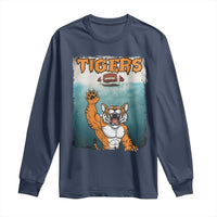 Bengal Tiger Football Long Sleeve Shirt Horror Parody Gift - Wonder Print Shop
