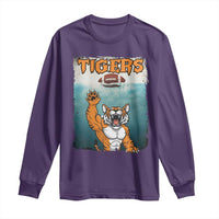 Bengal Tiger Football Long Sleeve Shirt Horror Parody Gift - Wonder Print Shop