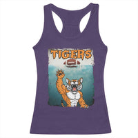 Bengal Tiger Football Racerback Tank Top Horror Parody Gift - Wonder Print Shop
