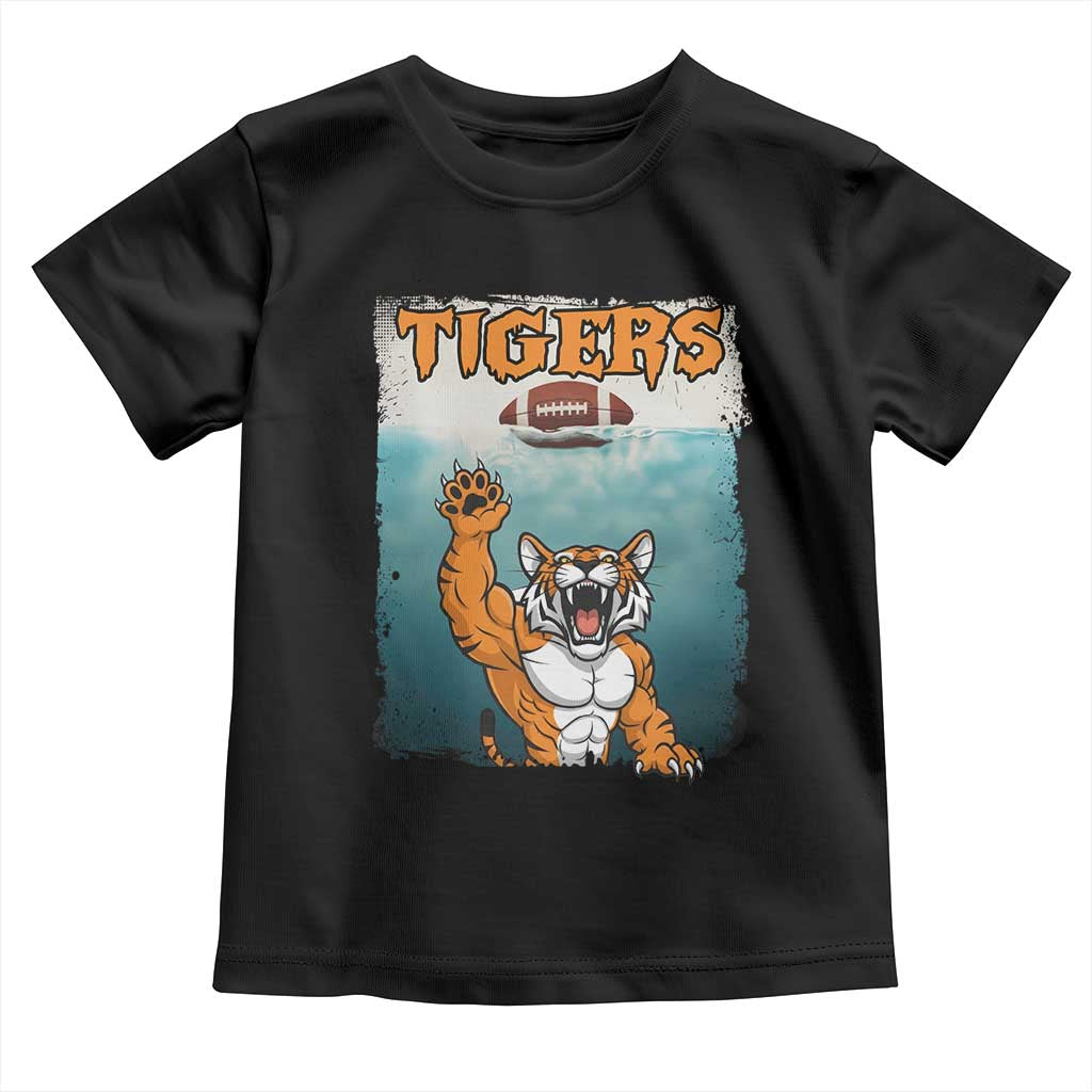 Bengal Tiger Football Toddler T Shirt Horror Parody Gift - Wonder Print Shop