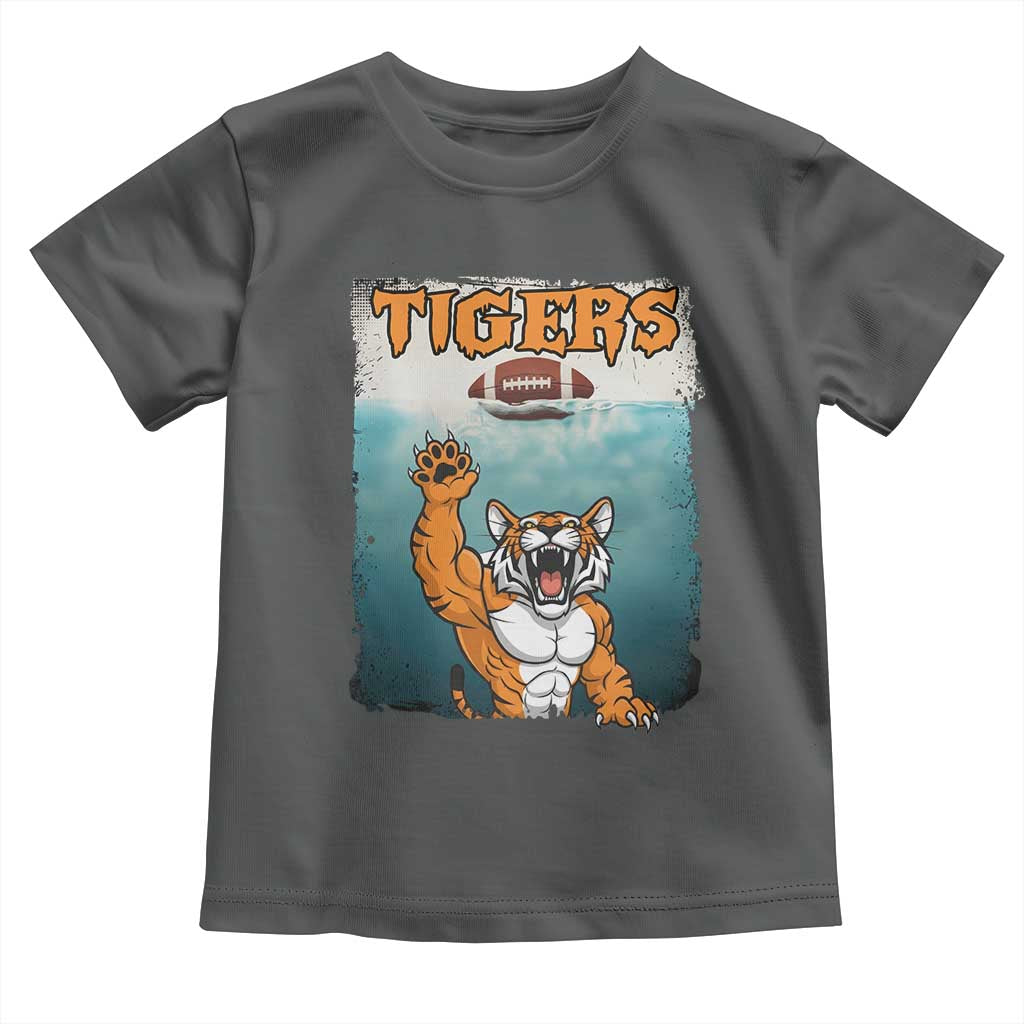 Bengal Tiger Football Toddler T Shirt Horror Parody Gift - Wonder Print Shop