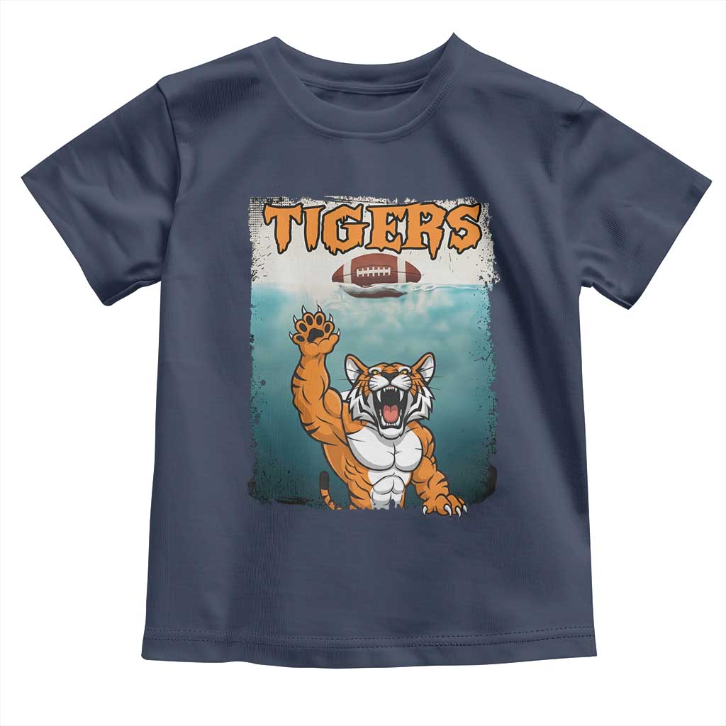 Bengal Tiger Football Toddler T Shirt Horror Parody Gift - Wonder Print Shop