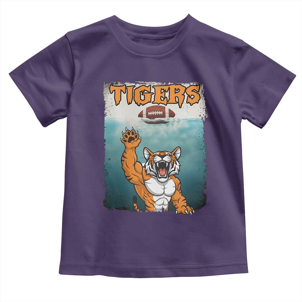Bengal Tiger Football Toddler T Shirt Horror Parody Gift - Wonder Print Shop