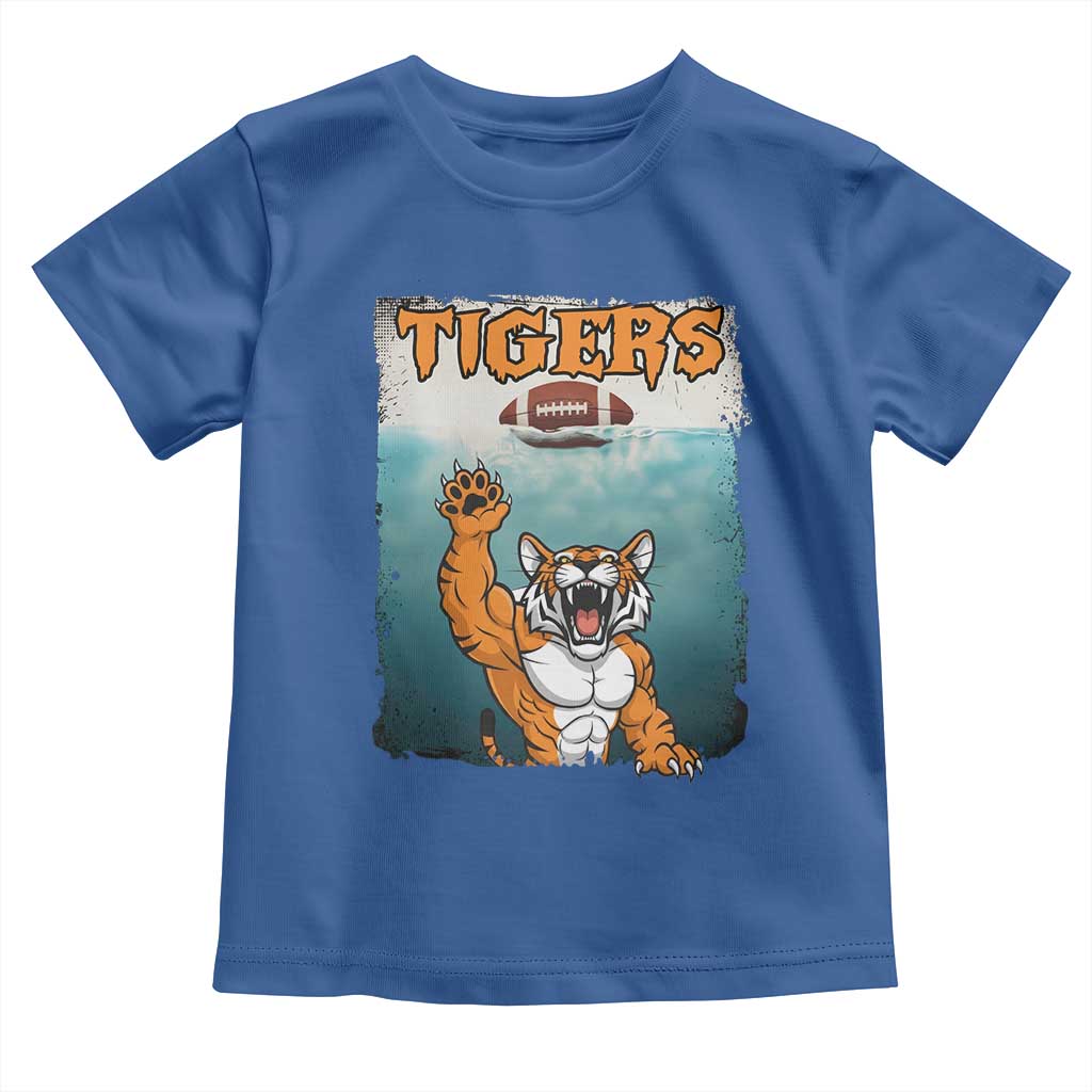 Bengal Tiger Football Toddler T Shirt Horror Parody Gift - Wonder Print Shop