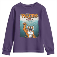 Bengal Tiger Football Youth Sweatshirt Horror Parody Gift - Wonder Print Shop