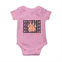 Cincinnati Tiger Paw Baby Onesie Football Lover Gift - Wonder Print Shop