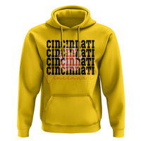 Cincinnati Tiger Paw Hoodie Football Lover Gift - Wonder Print Shop