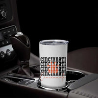 Cincinnati Tiger Paw Tumbler Cup Football Lover Gift - Wonder Print Shop