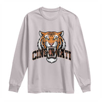 Roaring Cincinnati Tiger Football Long Sleeve Shirt Game Day Fans Gift - Wonder Print Shop