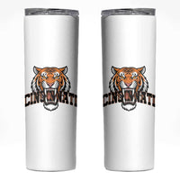 Roaring Cincinnati Tiger Football Skinny Tumbler Game Day Fans Gift - Wonder Print Shop
