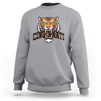 Roaring Cincinnati Tiger Football Sweatshirt Game Day Fans Gift - Wonder Print Shop