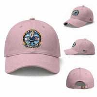 Funny Penguin Hockey Player Baseball Cap Sports Fan Gift