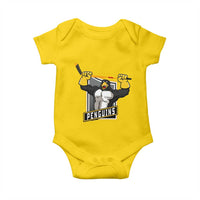 Funny Ice Hockey Player Gift Baby Onesie Penguin Power - Wonder Print Shop
