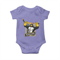 Funny Ice Hockey Player Gift Baby Onesie Penguin Power - Wonder Print Shop
