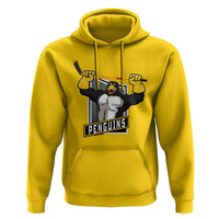 Funny Ice Hockey Player Gift Hoodie Penguin Power - Wonder Print Shop
