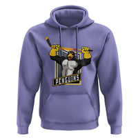 Funny Ice Hockey Player Gift Hoodie Penguin Power - Wonder Print Shop