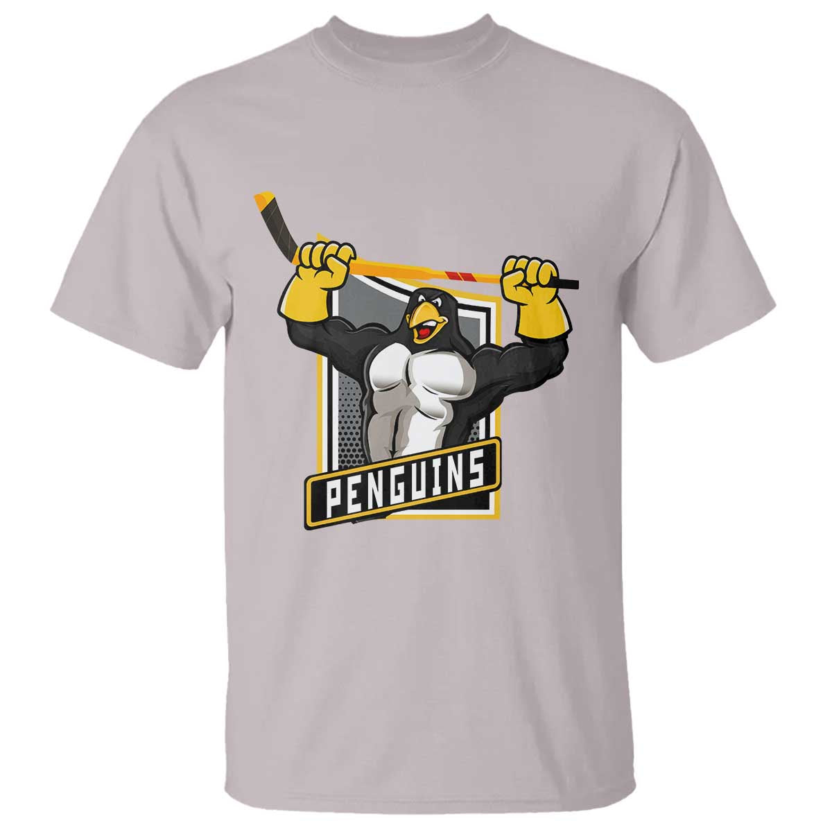 Funny Ice Hockey Player Gift T Shirt Penguin Power - Wonder Print Shop