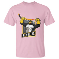 Funny Ice Hockey Player Gift T Shirt Penguin Power - Wonder Print Shop