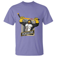 Funny Ice Hockey Player Gift T Shirt Penguin Power - Wonder Print Shop