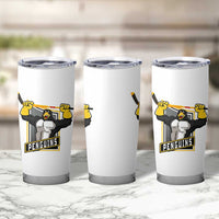 Funny Ice Hockey Player Gift Tumbler Cup Penguin Power - Wonder Print Shop