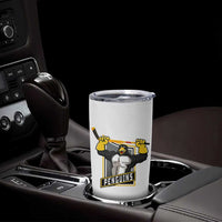 Funny Ice Hockey Player Gift Tumbler Cup Penguin Power - Wonder Print Shop