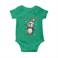 Cute Penguin Tis The Season Baby Onesie Funny Christmas Gift For Holiday Fans - Wonder Print Shop
