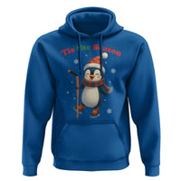 Cute Penguin Tis The Season Hoodie Funny Christmas Gift For Holiday Fans - Wonder Print Shop