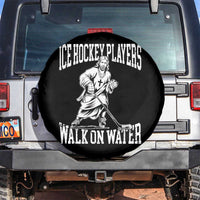 Jesus Ice Hockey Players Walk On Water Spare Tire Cover Funny Christian Gift - Wonder Print Shop