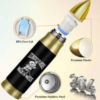 Jesus Ice Hockey Players Walk On Water Bullet Tumbler Funny Christian Gift - Wonder Print Shop