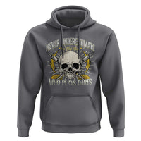 Never Underestimate An Old Who Plays Darts Hoodie Funny Darts Fan - Wonder Print Shop