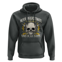 Never Underestimate An Old Who Plays Darts Hoodie Funny Darts Fan - Wonder Print Shop