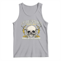 Never Underestimate An Old Who Plays Darts Tank Top Funny Darts Fan - Wonder Print Shop