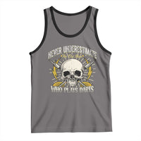 Never Underestimate An Old Who Plays Darts Tank Top Funny Darts Fan - Wonder Print Shop