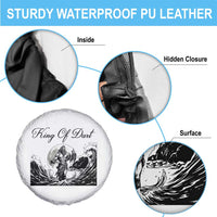 Greek Mythology Poseidon Dartist Spare Tire Cover King Of Dart Thrower - Wonder Print Shop