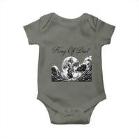 Greek Mythology Poseidon Dartist Baby Onesie King Of Dart Thrower - Wonder Print Shop