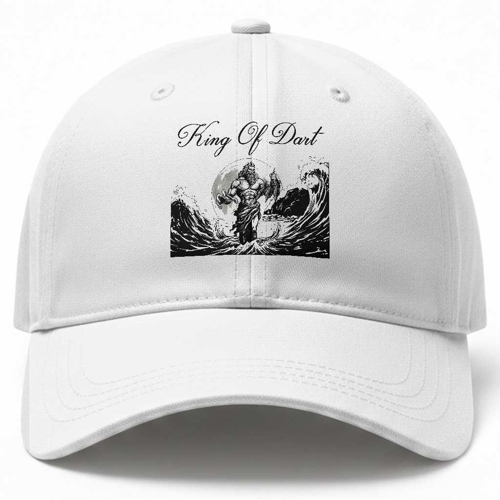 Greek Mythology Poseidon Dartist Baseball Cap King Of Dart Thrower