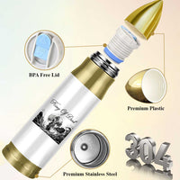 Greek Mythology Poseidon Dartist Bullet Tumbler King Of Dart Thrower - Wonder Print Shop