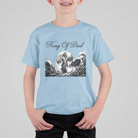 Greek Mythology Poseidon Dartist T Shirt For Kid King Of Dart Thrower - Wonder Print Shop