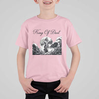 Greek Mythology Poseidon Dartist T Shirt For Kid King Of Dart Thrower - Wonder Print Shop