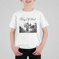 Greek Mythology Poseidon Dartist T Shirt For Kid King Of Dart Thrower - Wonder Print Shop
