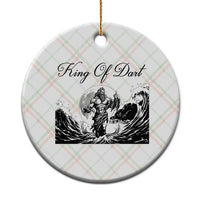 Greek Mythology Poseidon Dartist Ceramic Ornament King Of Dart Thrower - Wonder Print Shop