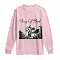 Greek Mythology Poseidon Dartist Long Sleeve Shirt King Of Dart Thrower - Wonder Print Shop