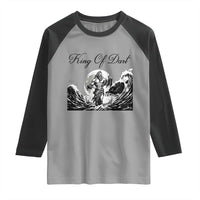 Greek Mythology Poseidon Dartist Raglan Shirt King Of Dart Thrower - Wonder Print Shop
