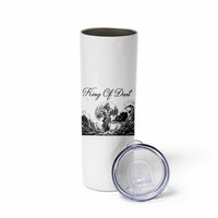 Greek Mythology Poseidon Dartist Skinny Tumbler King Of Dart Thrower - Wonder Print Shop