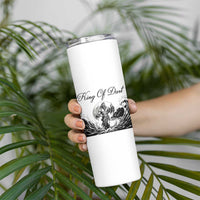 Greek Mythology Poseidon Dartist Skinny Tumbler King Of Dart Thrower - Wonder Print Shop