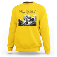 Greek Mythology Poseidon Dartist Sweatshirt King Of Dart Thrower - Wonder Print Shop