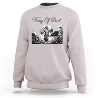 Greek Mythology Poseidon Dartist Sweatshirt King Of Dart Thrower - Wonder Print Shop