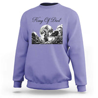 Greek Mythology Poseidon Dartist Sweatshirt King Of Dart Thrower - Wonder Print Shop