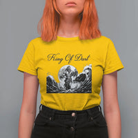 Greek Mythology Poseidon Dartist T Shirt For Women King Of Dart Thrower - Wonder Print Shop